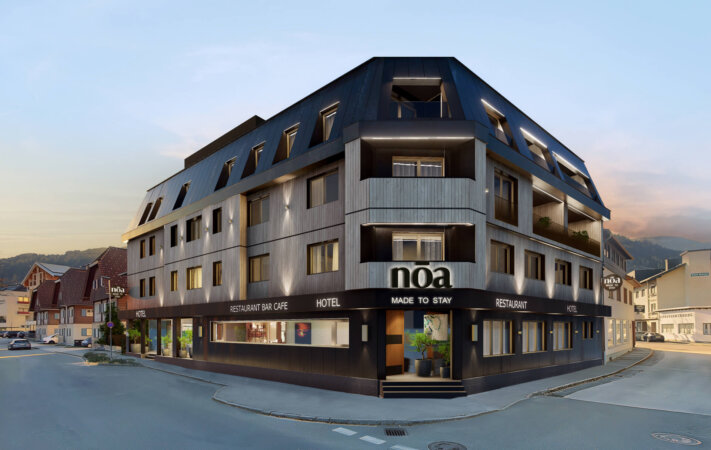 nōa Schladming Gebäude
