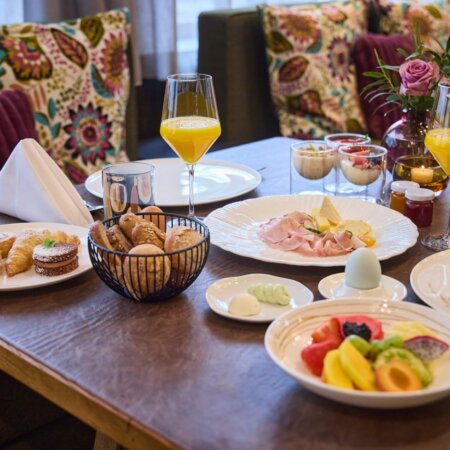 Frühstück im Hotel nōa Schladming